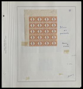 AREA ITALIANA SEGNATASSE 1869/1926 ... 