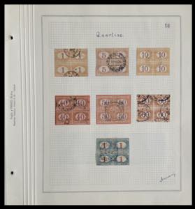 AREA ITALIANA SEGNATASSE 1869/1926 ... 