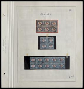 AREA ITALIANA SEGNATASSE 1869/1926 ... 