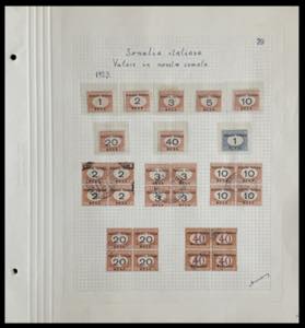 AREA ITALIANA SEGNATASSE 1869/1926 ... 