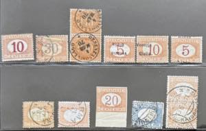 AREA ITALIANA SEGNATASSE 1869/1926 ... 