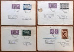 CORPO POLACCO 1946 - Quattro buste ... 