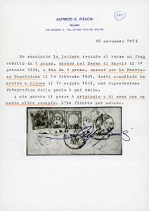 1861 - 1 grano carminio vivo, II ... 