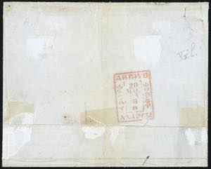 1861 - 1/2 grano carminio, II ... 