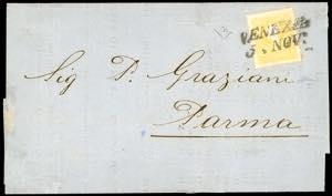 1858 - 2 soldi giallo, I tipo (23), ... 