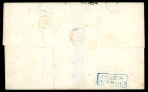 1854/56 - Rarissimo insieme di tre ... 