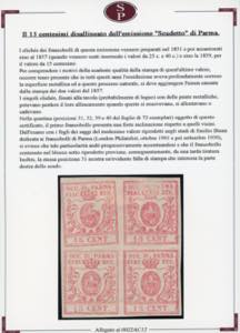 1859 - 15 cent. vermiglio (9), ... 