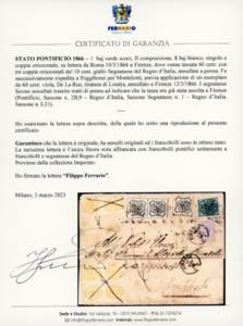 1866 - 1 baj verde scuro, II ... 