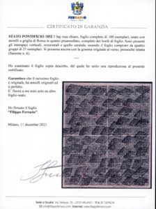 1852 - 5 baj rosa chiaro (6), ... 