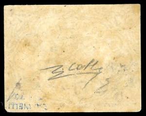 1852 - 50 baj azzurro (10), nuovo, ... 