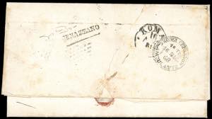 1868 - 10 cent. arancio vermiglio ... 