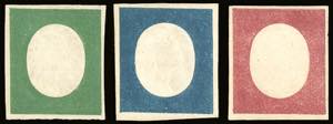 1854 - Terza emissione, non emessi, serie ... 