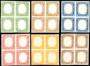 1863 - Quarta emissione, serie completa, ... 