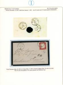 1863 - 40 cent. rosa carminio ... 