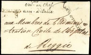 1801 - Lettera prefilatelica datata Milano ... 