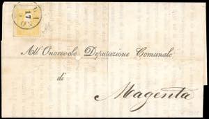 1859 - 2 soldi giallo, I tipo (23,A1), ... 