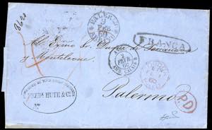 INCOMING MAIL MESSICO 1859 - Splendida ... 