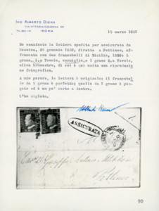 1860 - 5 grana vermiglio, II ... 