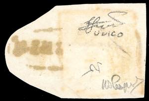 VIZZINI, ovale con fregi (punti ... 