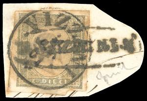 VIZZINI, ovale con fregi (punti R2) + ... 