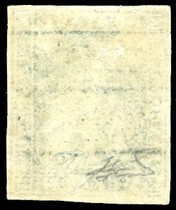 1851 - 2 crazie azzurro chiaro su ... 