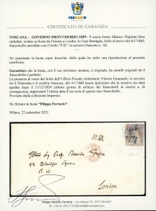 1859 - 9 crazie bruno lillaceo, ... 