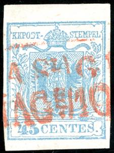 CASALMAGGIORE, Rd rosso punti R3 - 45 cent. ... 