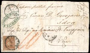 1860 - 80 cent. carnicino (22), tre ottimi ... 