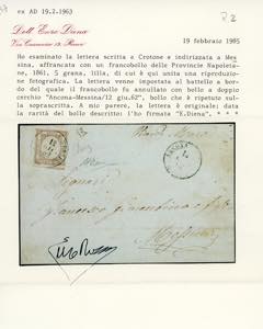 1862 - DA ANCONA A MESSINA, punti ... 