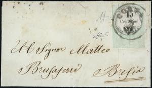 CORNA, C1 punti 12 - 15 cent. marca da bollo ... 