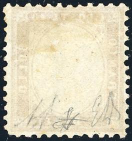 1862 - 10 cent. bistro giallastro ... 