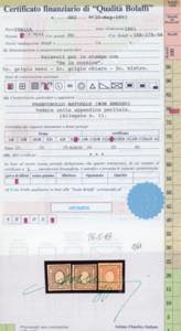 1861/62 - 1 e 2 cent. grigio nero ... 