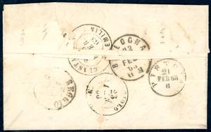 1863 - 15 cent. azzurro tipo ... 