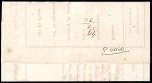 1863 - Listino prezzi inizialmente ... 