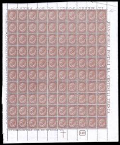 1866 - 30 cent. De La Rue, tiratura di ... 