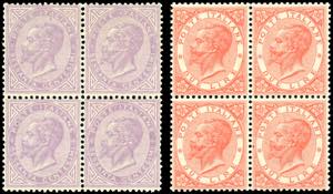 1866 - 60 cent. e 2 lire De La Rue, tiratura ... 