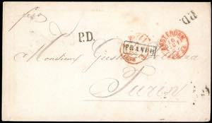 INCOMING MAIL OLANDA 1867 - Busta con porto ... 