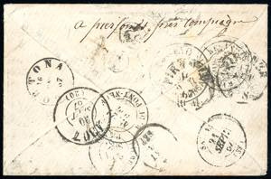 1867 - 20 cent. celeste chiaro, ... 