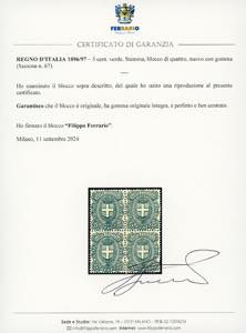 1896/97 - Stemma, serie completa ... 