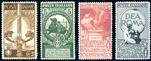 1911 - Unità dItalia, serie completa ... 