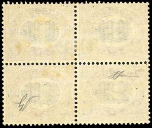 1878 - 2 cent. su 10 lire Servizio ... 