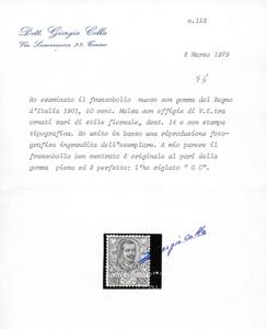 1901 - 50 cent. Floreale (76), ben ... 