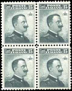 1906 - 15 cent. Michetti, I tipo (80), ... 