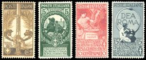1911 - Unità dItalia, serie completa ... 