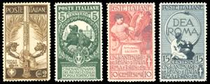 1911 - Unità dItalia, serie completa ... 
