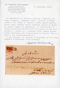 1858 - 2 grana lilla rosa, I ... 