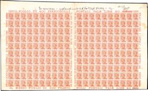 1925 - 20 cent. arancio brunastro, ... 