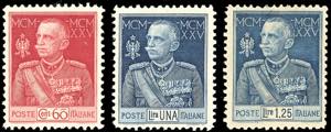 1925/26 - Giubileo, dent. 11, serie completa ... 