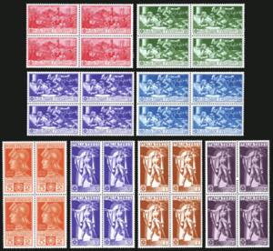 1930 - Ferrucci, serie completa (276/280+A), ... 