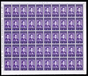 1937 - Uomini illustri, serie ... 